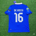 Italy Euro 2012 Retro Home Jersey – Daniele De Rossi 16- – Back View