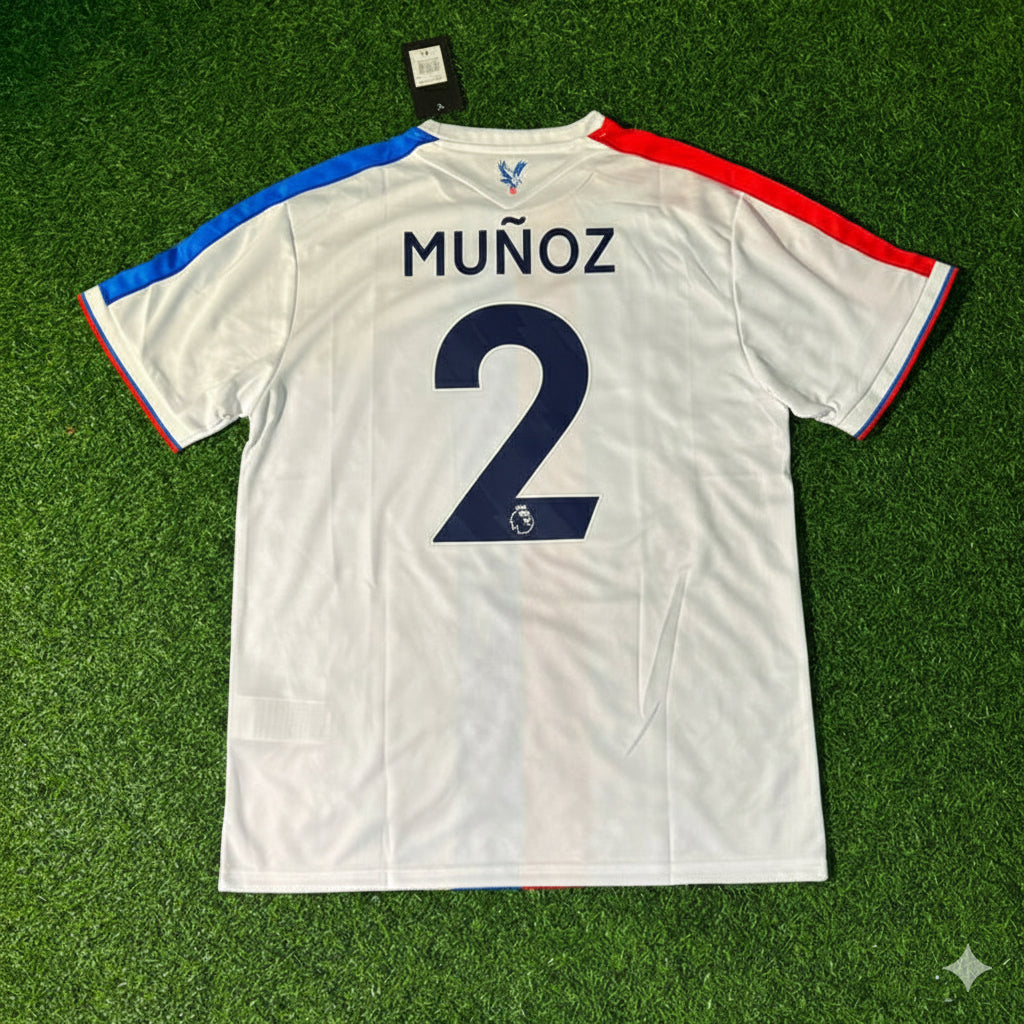 Daniel Muñoz Crystal Palace FC Football Jersey – Back View