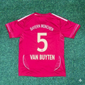 2011/13 Daniel Van Buyten #5 Bayern Munich Football Jersey – Back View