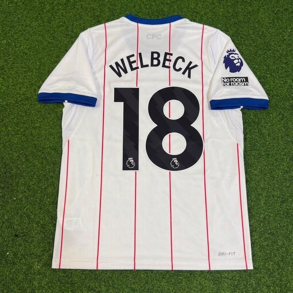 Danny Welbeck Chelsea 2027 New Season 3rd Football Jersey – Back View