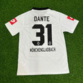 Dante Borussia Mönchengladbach 2008/09 Retro Football Jersey – Back View