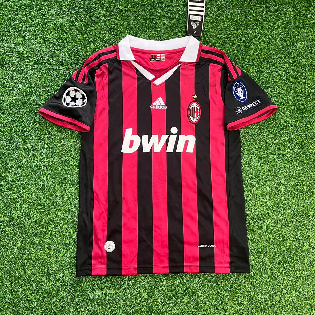 2009/10 David Beckham 32 - AC Milan Football Jersey – Front View