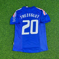 David Trezeguet France 2002 World Cup Retro Football Jersey – Back View
