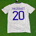 France EURO 2004 Retro Football Jersey – David Trezeguet – Back View
