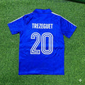 France World Cup Retro Football Jersey Retro – David Trezeguet – Back View