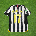David Trezeguet Juventus 2005-2006 Retro Jersey | Kit | | – Back View