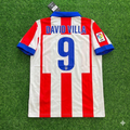 Atlético Madrid Home 2014/15 Retro Kit Jersey – David Villa 9 – Back View