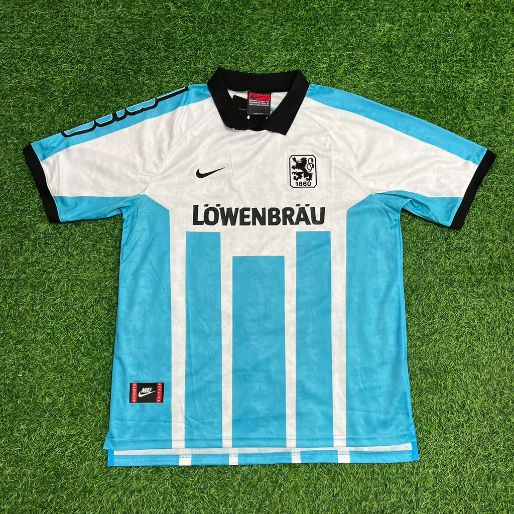 Davor Suker 1860 Munich Retro Football Jersey – Front View