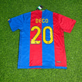 2006/07 Deco Barcelona Home Retro Football Jersey – Back View