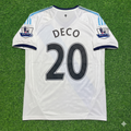 Chelsea Retro White Football Jersey – Deco – Back View