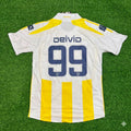 2007/08 Deivid De Souza Fenerbahçe Retro Football Jersey – Back View