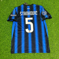 2010 Dejan Stankovic - Inter 2011 Football Jersey Soccer – Back View
