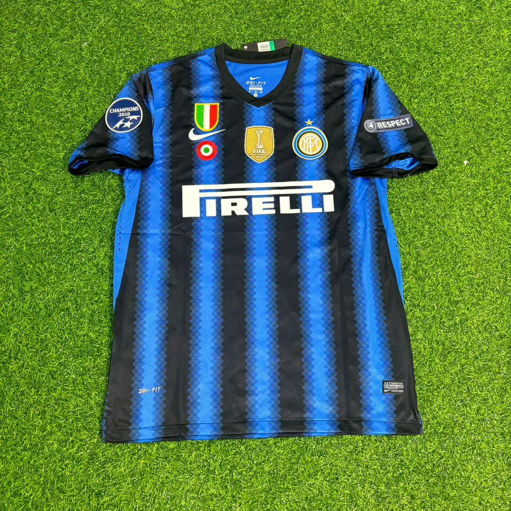 2010 Dejan Stankovic - Inter 2011 Football Jersey Soccer – Front View