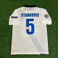 Dejan Stankovic #5 Inter 2011/2012 White Away Jersey – Back View
