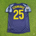 Dejan Stanković #25 Inter Milan 2004-05 Retro Football Jersey – Back View