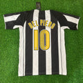 2004/05 Alessandro Del Piero Juventus White & Black Retro Football Jersey – Back View
