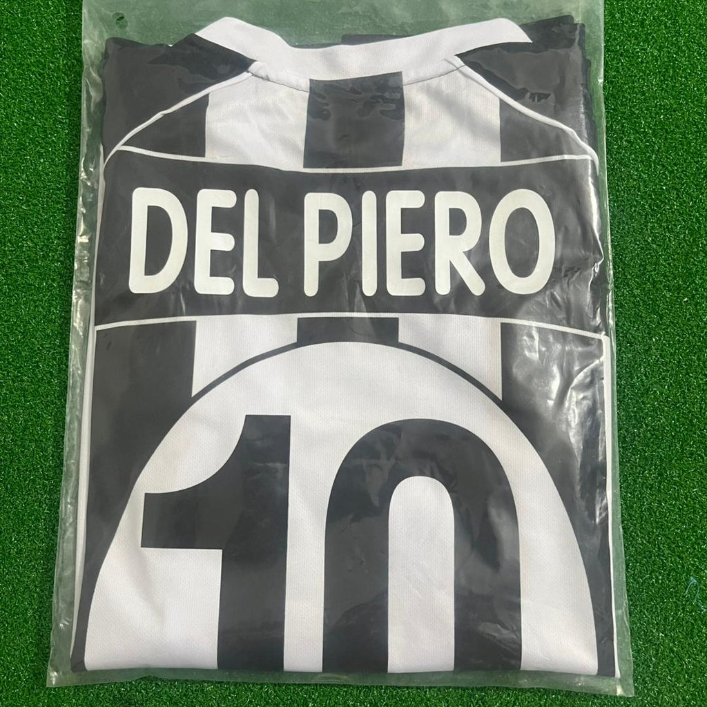 Alessandro Del Piero Juventus 2002 2003 Retro Football Jersey – Detailed View