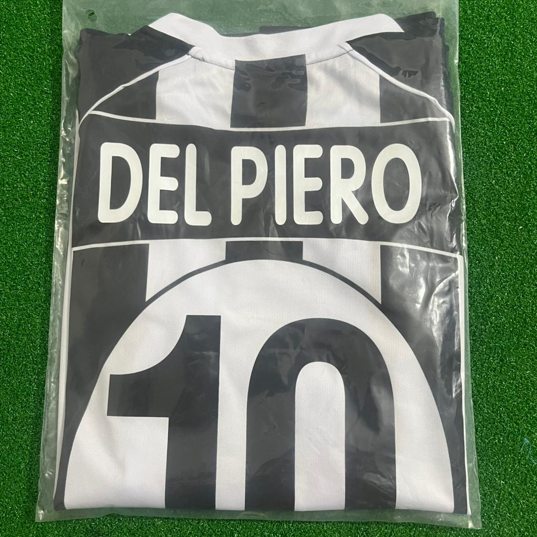 Alessandro Del Piero Juventus 2002 2003 Retro Football Jersey – Detailed View