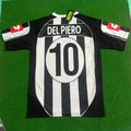 Alessandro Del Piero Juventus 2002 2003 Retro Football Jersey – Back View