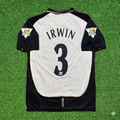 2001/02 Denis Irwin #3 Manchester United Reversible Retro Football Jersey – Back View