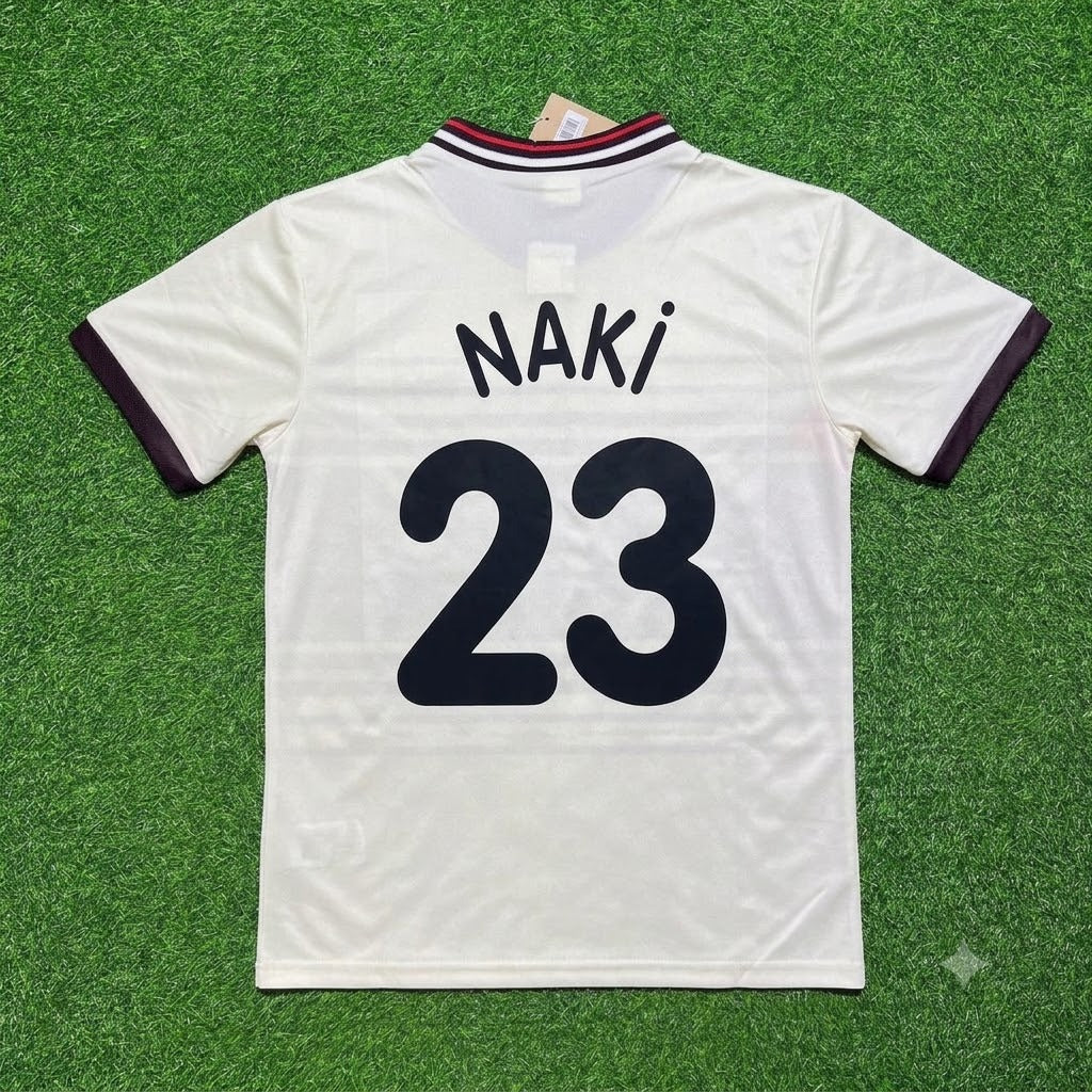 Deniz Naki St. Pauli Special Retro Football Football Jersey – Back View