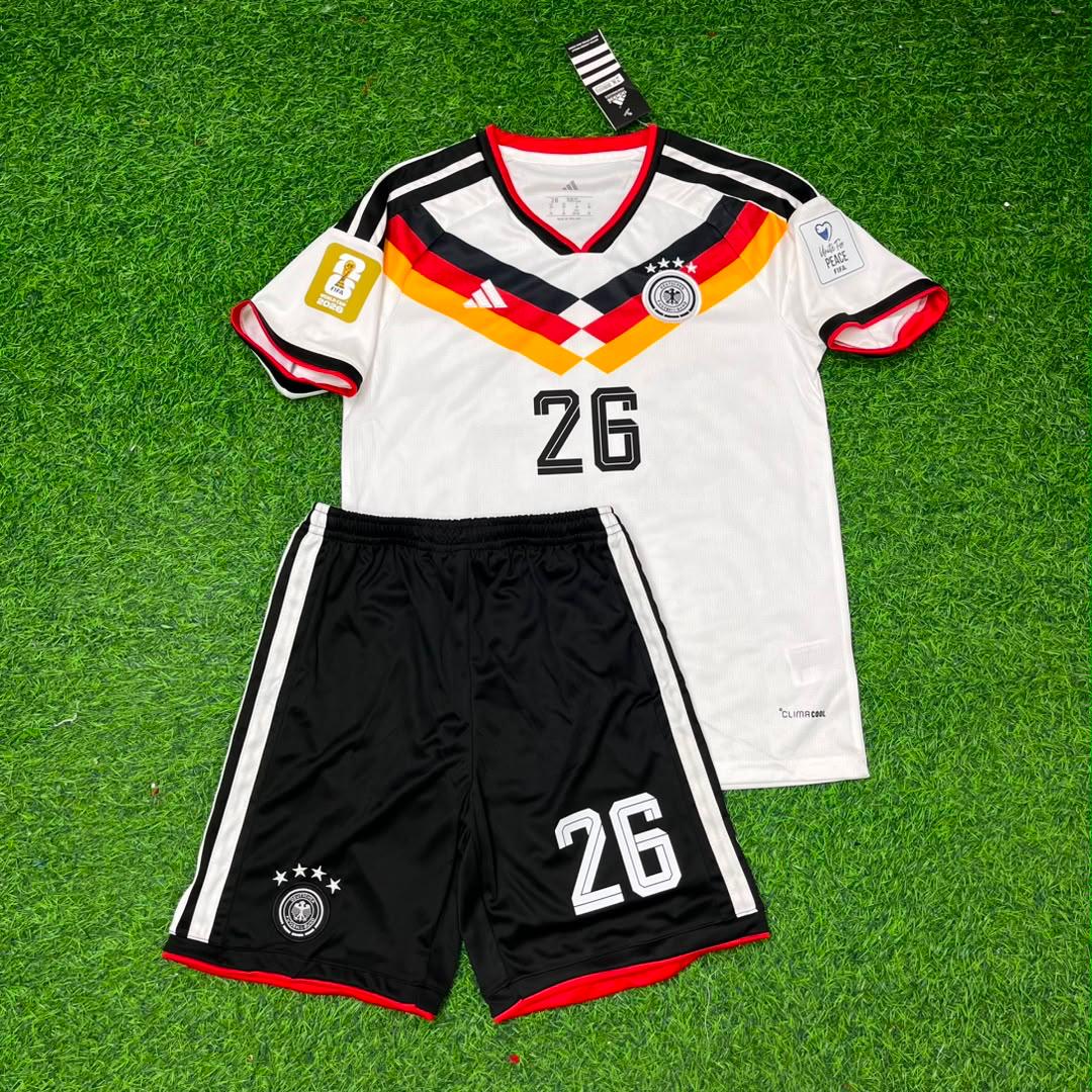 Deniz Undav Germany 2026 World Cup Kids Home Football Jersey – Detailed View