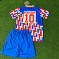 Dennis Bergkamp Ajax Retro Football Jersey Collection – Back View