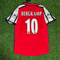 Dennis Bergkamp 10 - Arsenal 1999/02 Kit Jersey – Back View