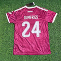 Denzel Dumfries Pink Jersey – Back View