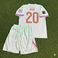 2026 France World Cup Désiré Doué #20 Kids Away Football Jersey – Back View