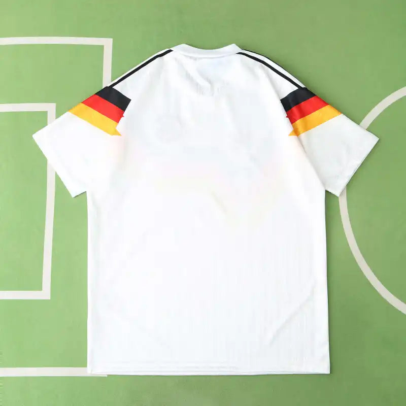 1990 Germany Deutschland Retro Fußballtrikot Jersey – Front View