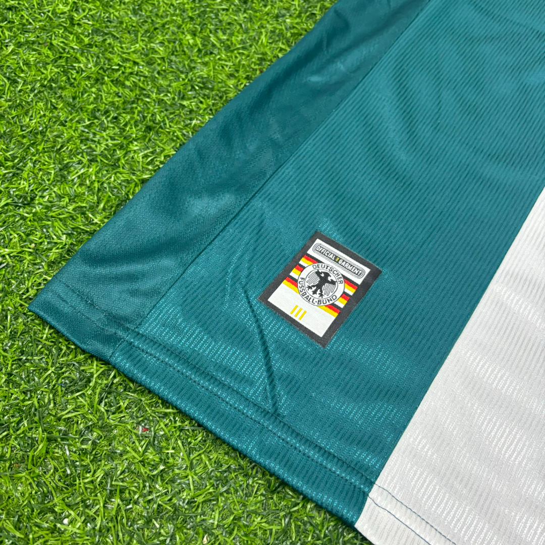 1998 Deutschland Saison Auswärts Germany Retro Fußballtrikot Jersey – 6