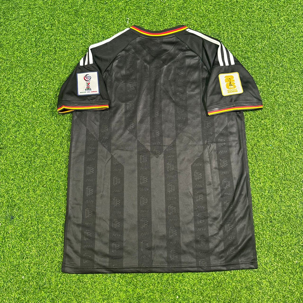 Germany 2026 World Cup Black Style Football Jersey – Back View