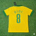 Didi Brazil Retro Football Jersey – Back View