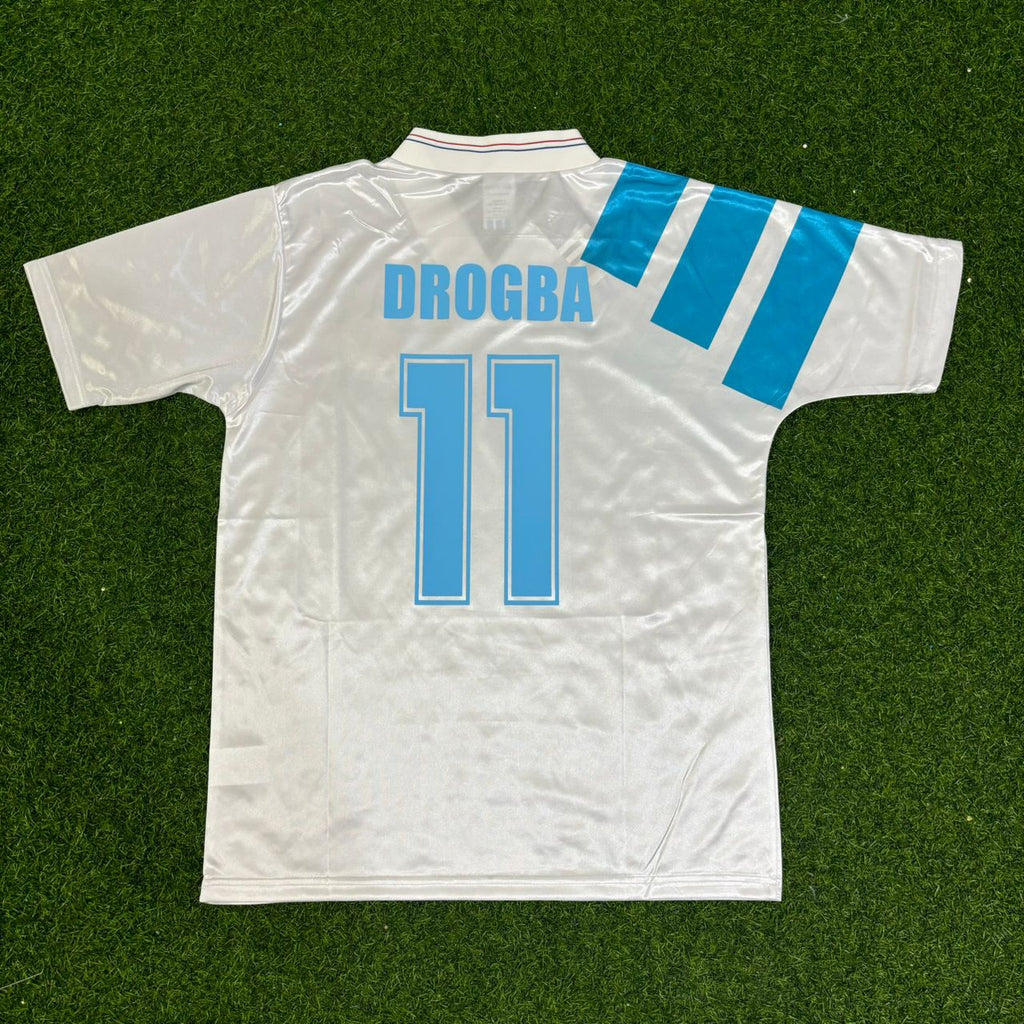 Marseille Retro Jersey – Didier Drogba Olympique – Back View