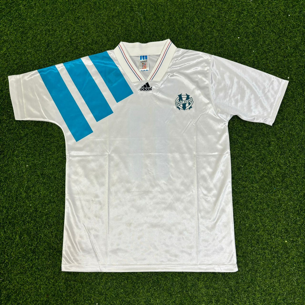Marseille Retro Jersey – Didier Drogba Olympique – Front View