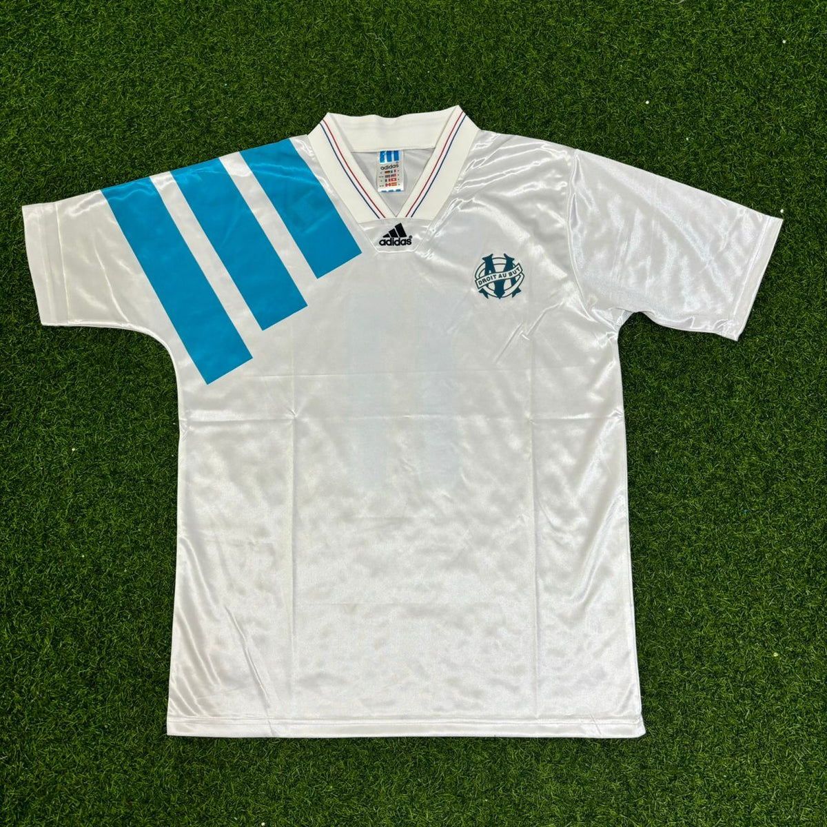 Marseille Retro Jersey – Didier Drogba Olympique – Front View