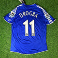 Didier Drogba – Chelsea 2006–2008 Season Retro Kit Jersey – | | – Back View