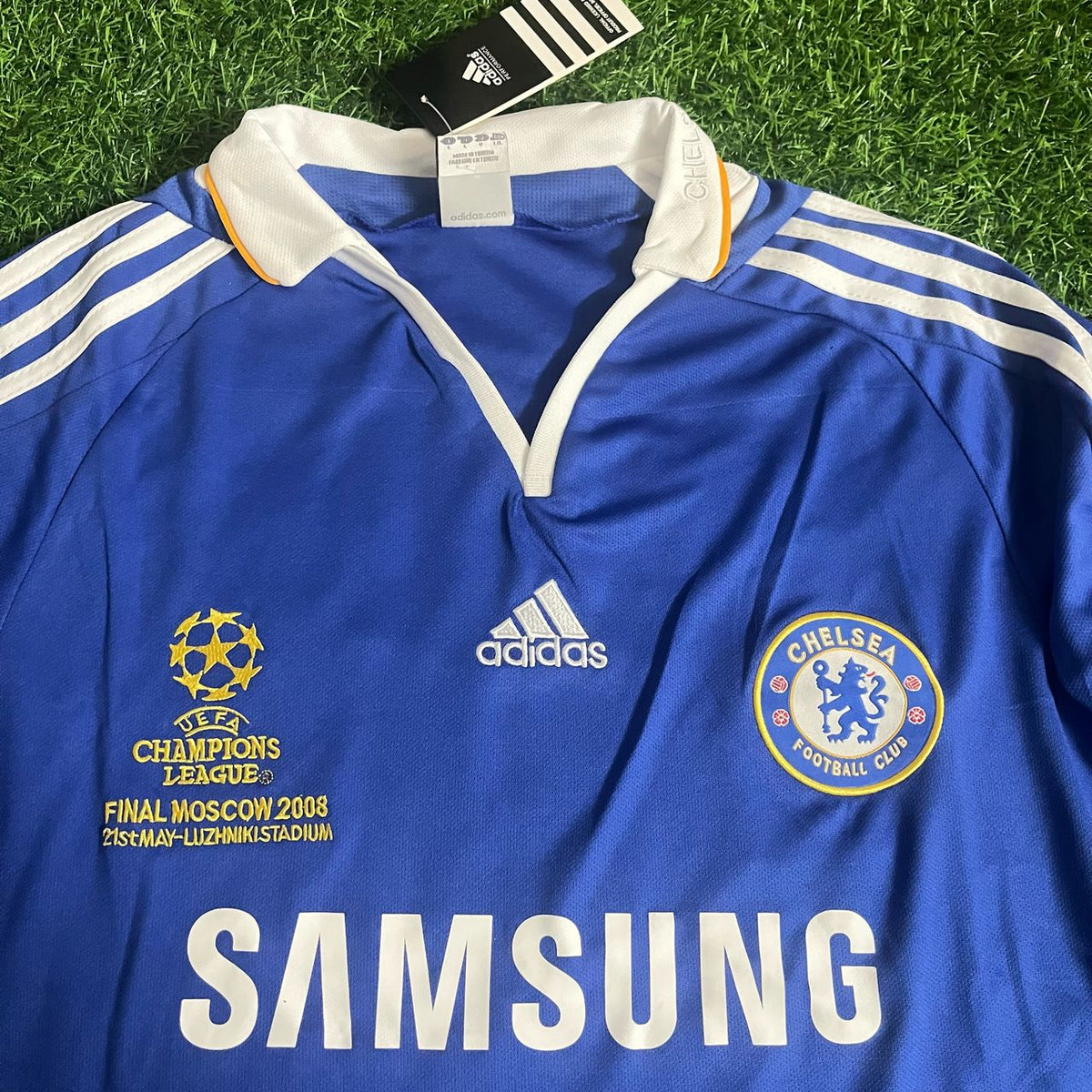 Michael Ballack 13- Chelsea 2008 Champhions League Final Jersey – Detailed View