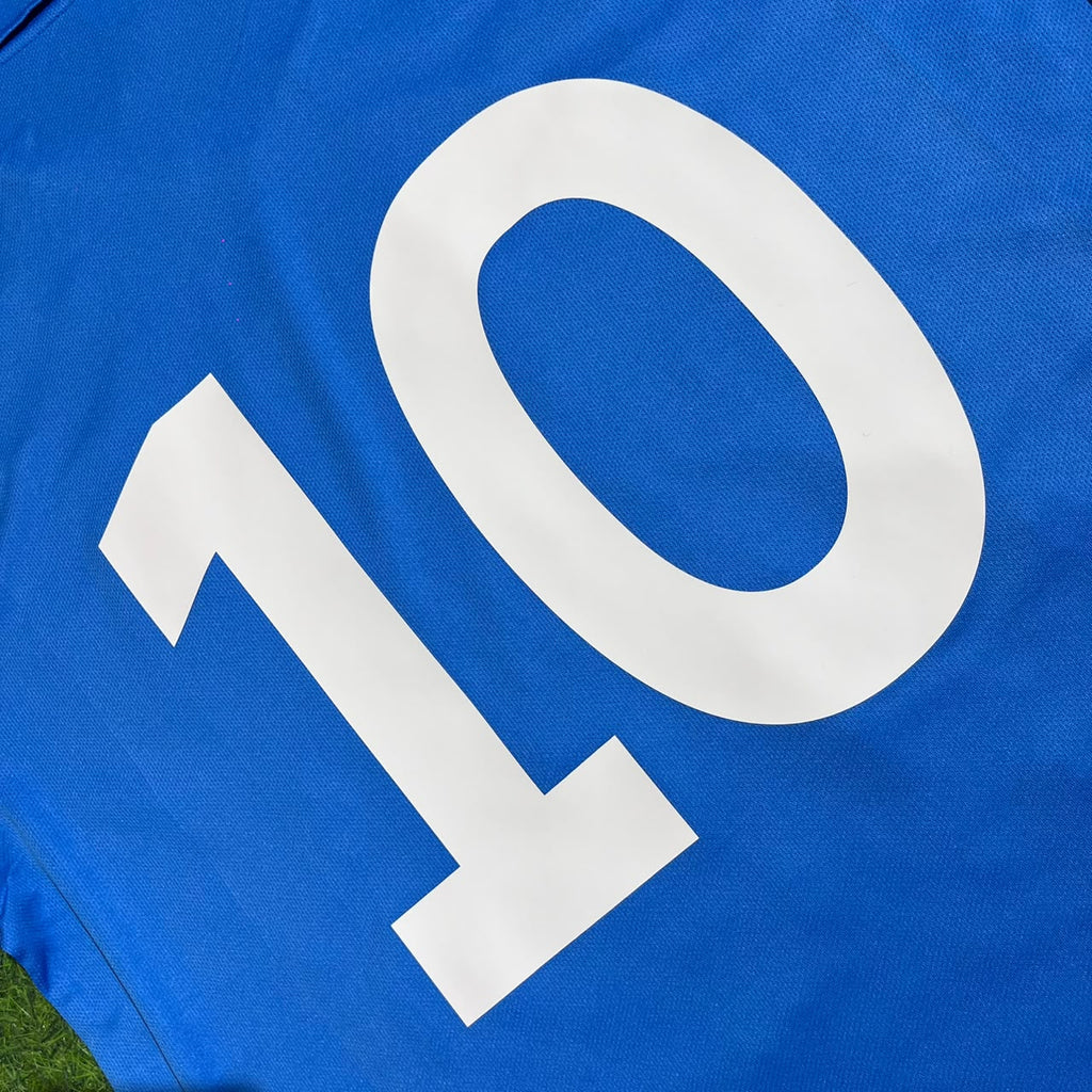 Diego Armando Maradona Napoli 1987/88 Long Sleeve Retro Vintage Football Jersey – Detailed View