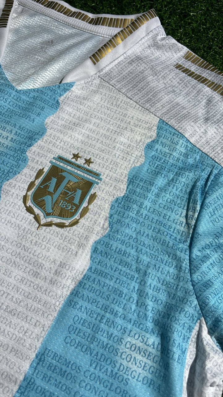 Diego Armando Maradona Argentina Commerative Anniversary Football Jersey – 5