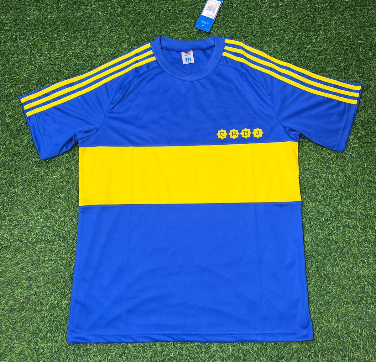 1981/82 Boca Juniors Retro Football Jersey – Back View