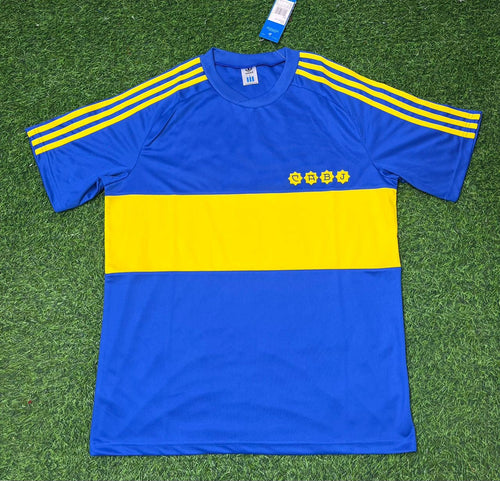 1981/82 Boca Juniors Retro Football Jersey – Back View