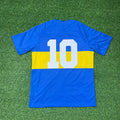 Diego Armando Maradona Boca Juniors 1981 Retro Football Jersey – Back View