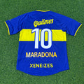 Boca Juniors Retro Football Jersey – Diego Armando Maradona – Back View