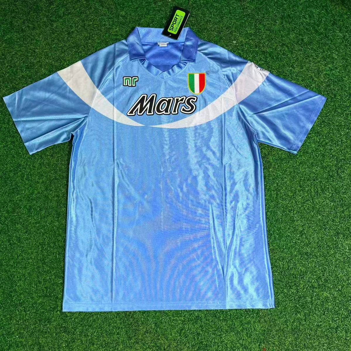 1990/91 Diego Armando Maradona Napoli Retro Football Jersey – Front View