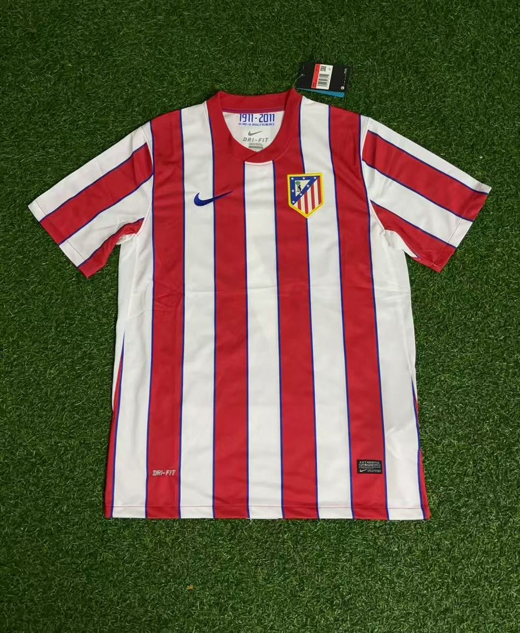 2011 Radamel Falcao Atletico Madrid Retro Football Jersey Collection – Front View