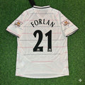 Manchester United 2003/2005 Retro Jersey – Diego Forlán #21 – Back View