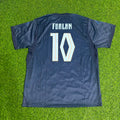 Diego Forlan #10 Uruguay Football Jersey – Back View