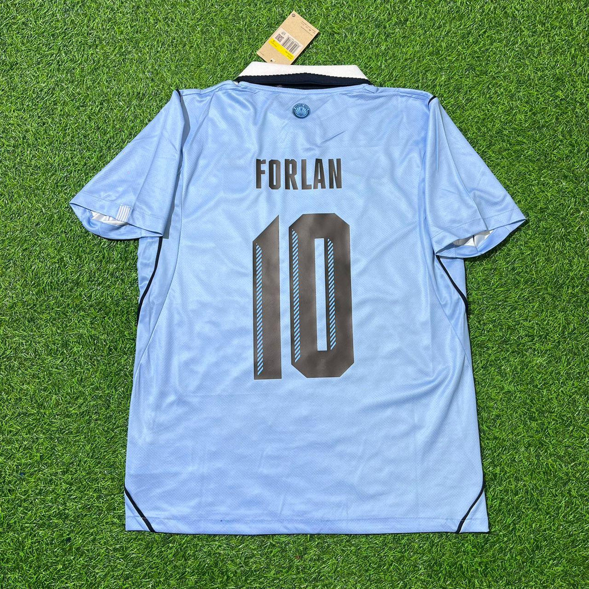 Uruguay Special Football Jersey – Diego Forlán – Back View